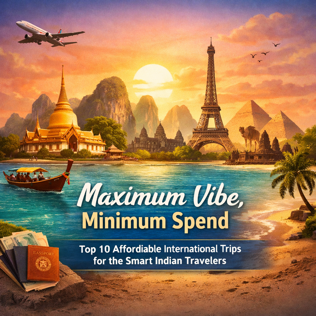Top 10 Affordable International Trips for the Smart Indian Travelers